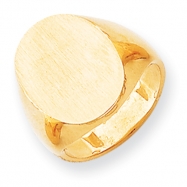 Picture of 14k Men's Signet Ring