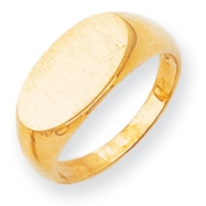 Picture of 14k Men's Signet Ring