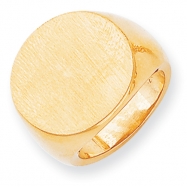 Picture of 14k Men's Signet Ring