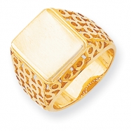 Picture of 14k Men's Signet Ring