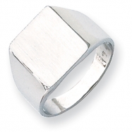 Picture of 14k White Gold Signet Ring