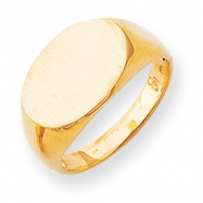 Picture of 14k Men's Signet Ring