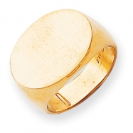 Picture of 14k Men's Signet Ring