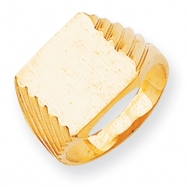Picture of 14k Men's Signet Ring