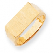 Picture of 14k Men's Signet Ring