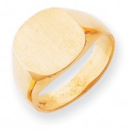 Picture of 14k Men's Signet Ring
