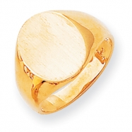 Picture of 14k Men's Signet Ring
