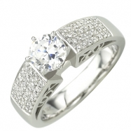 Picture of White Gold Diamond Bridal Set Ring
