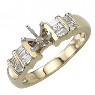 Picture of Diamonds Semi-Mount Ring