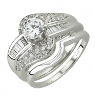 Picture of White Gold Diamond Bridal Set Ring