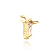 14K Yellow Gold Golf Bag Charm
