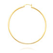 14K Yellow Gold 2x52mm Classic Hoops