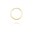 14K Yellow Gold 1x16mm Endless Hoops