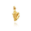 14K Yellow Gold 3D Conch Shell Pendant