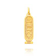 14K Yellow Gold Reversible "Lucky" Charm