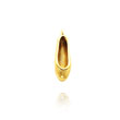 14K Yellow Gold 3D Ballet Slipper Charm