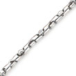 14K White Gold 5.5mm Fancy Ball Link Bracelet