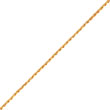 14K Yellow Gold Rope Anklet