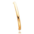 14K Gold High Polished Hinged Baby Bangle Bracelet