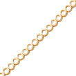 14K Gold  Add-A-Diamond Tennis Bracelet Mounting