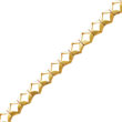 14K Gold Add-A-Diamond Tennis Bracelet Mounting