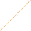 10K Gold 1.75mm Polished Figaro Chain