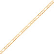 10K Gold Light Figaro Chain