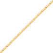 10K Gold 4.0mm NUGGET Bracelet
