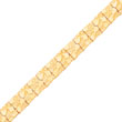 10K Gold 12.0mm NUGGET Bracelet