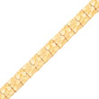 10K Gold 12.0mm NUGGET Bracelet