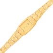 10K Gold Yellow Dial Square Face Nugget Watch