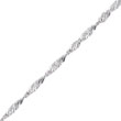 Sterling Silver 3.50mm Singapore Chain