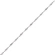 14K White Gold 1.9mm Solid Polished Singapore Chain