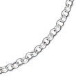 Sterling Silver Fancy Link Necklace