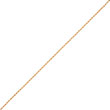 14K Gold 2.00mm Diamond-Cut Quadruple Rope Chain