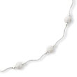 Sterling Silver Laser Beaded Necklace
