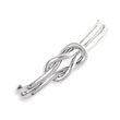 Sterling Silver Knot Design Cuff Bangle