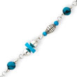Sterling Silver Turquoise Anklet Bracelet