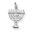 Sterling Silver Menorah Charm