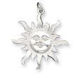Sterling Silver Sun Pendant