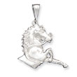 Sterling Silver Horse Charm