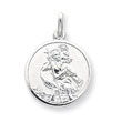 Sterling Silver St. Christopher Medal