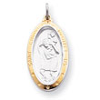 Sterling Silver St. Christopher Medal