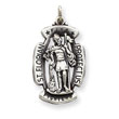 Sterling Silver St. Florian Medal