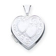 Sterling Silver Heart Locket