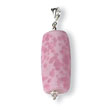 Sterling Silver Pink Murano Glass Pendant