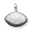 Sterling Silver Football Charm