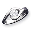 Sterling Silver CZ Ring