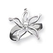 Sterling Silver Flower Ring
