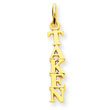 14K GoldTalking - Taken Charm